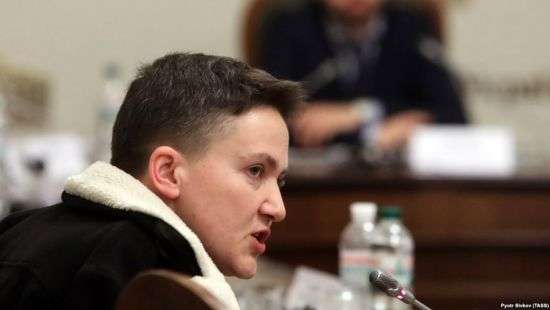 Савченко прервала голодовку: стала известна причина