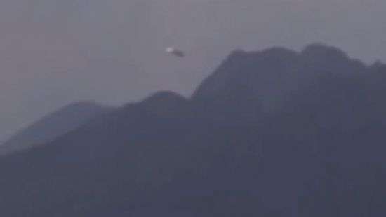 Неопознанный объект пронесся над горами в Италии - ВИДЕО