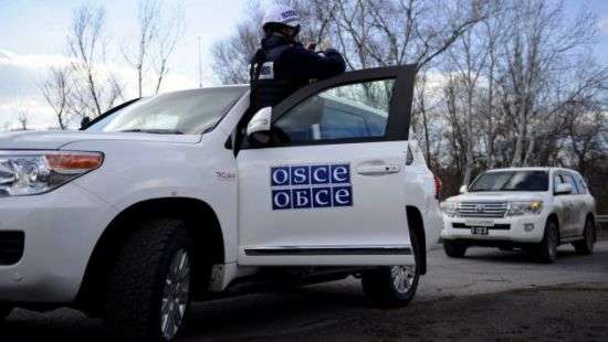 На Донбассе возле патруля ОБСЕ прогремел взрыв