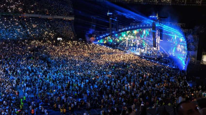 На концерті до Дня Незалежності "виступив" Кузьма: його "оживили" за допомогою технологій (ВІДЕО)