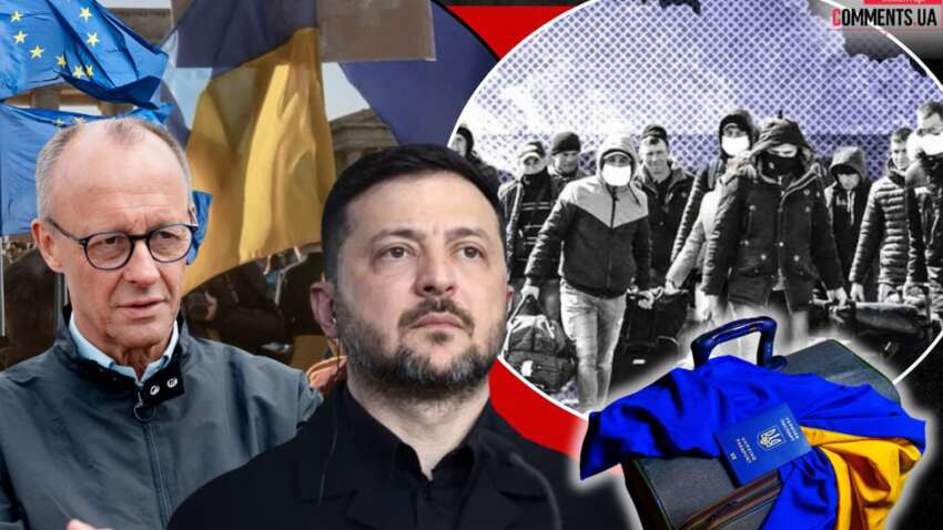 Чи змусять українських чоловіків повертатися додому: як розуміти заяви Мерца та Зеленського