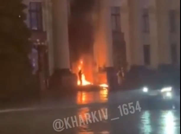 У Харкові невідомі підпалили ХОДА