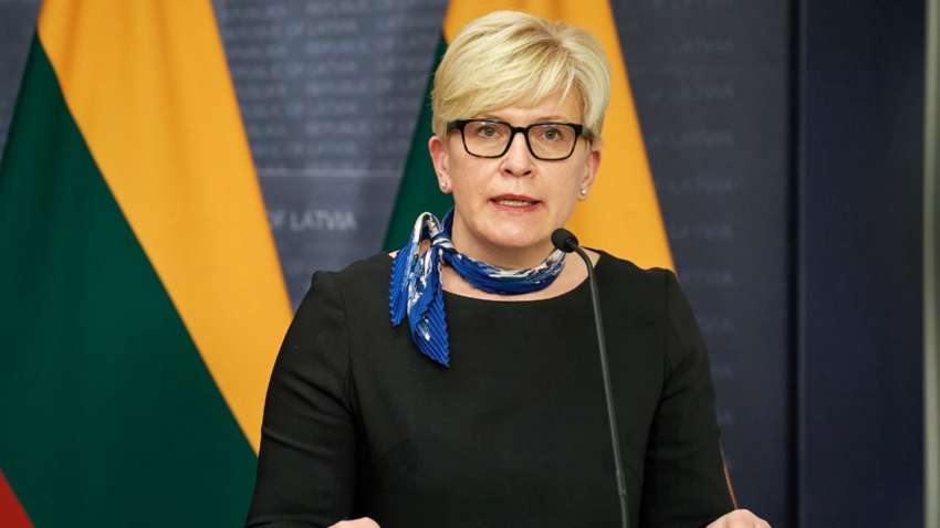 В России пригрозили премьерке Литвы из-за слов о "русне"