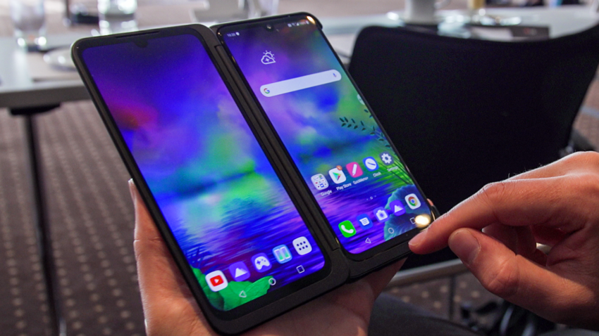 Південнокорейська компанія LG представила новий смартфон з двома екранами