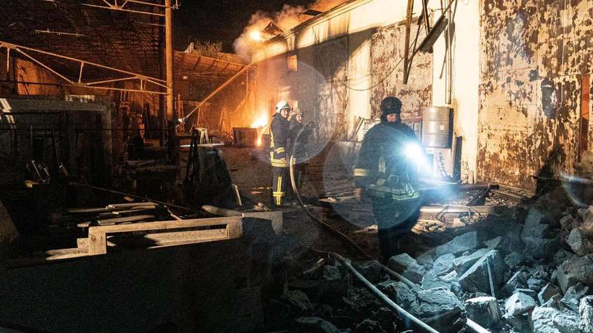 Обстрел Тернопольщины: оккупанты попали по промышленному предприятию