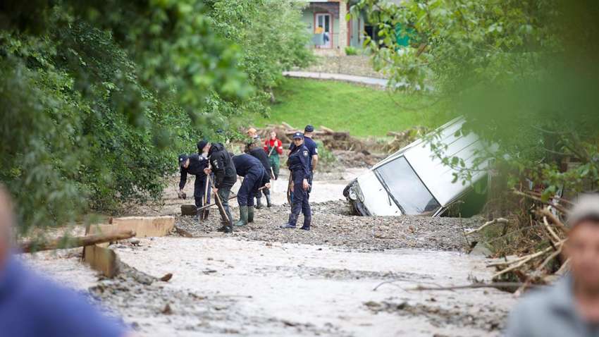 Паводок на западной Украине: ГСЧС огласила штормовое предупреждение