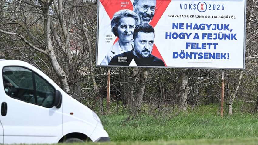 Скандал с билбордами с изображением Зеленского: в Венгрии резко ответили на претензии