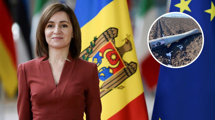 Молдавия обнаружила обломки российской ракеты на своей территории