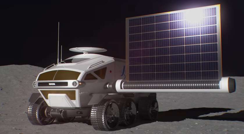 Японское космическое агентство JAXA создало концепт лунохода на водородном топливе