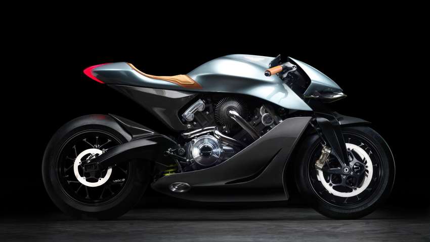Британская компания Aston Martin представила спортбайк AMB 001