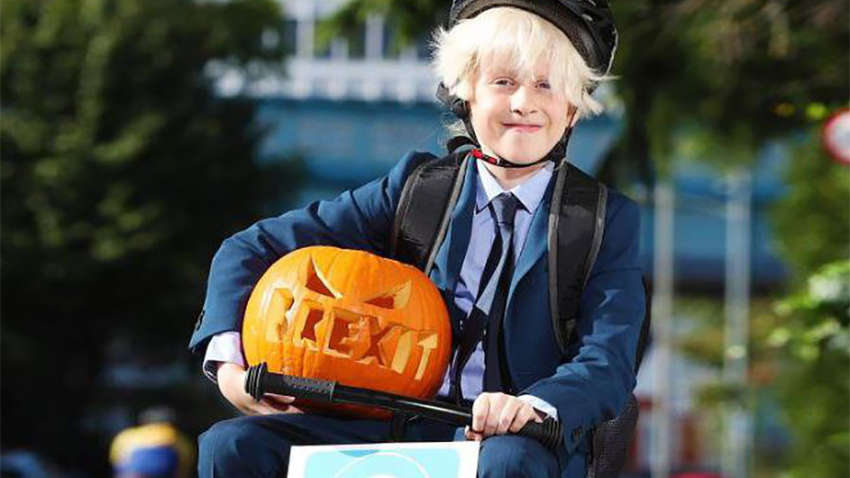 Образ Бориса Джонсона став одним з найбільш затребуваних на Хеллоуїн