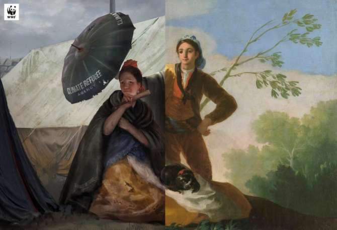 Загрози глобального потепління: музей Прадо переробив картини