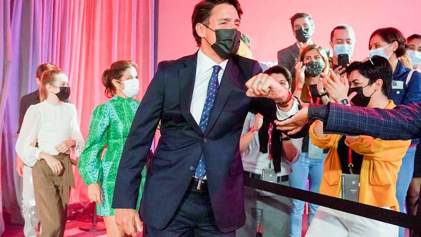 Партія Трюдо виграла вибори в Канаді, але не отримала більшість