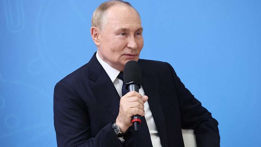 Путин обвинил Украину в ударах по АЭС и пригрозил «зеркальным ответом» Путин обвинил Украину в ударах по АЭС и пригрозил «зеркальным ответом»