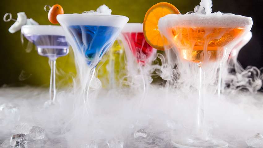 Тільки для термінаторів: коктейлі, приготовані на основі азоту