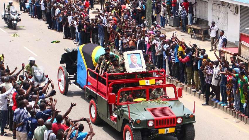 У Танзанії на похоронах президента загинуло понад 40 осіб