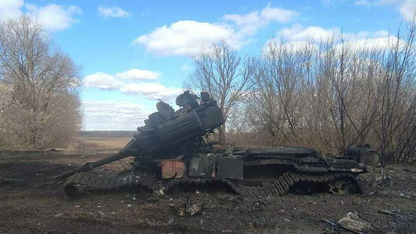 На Чернігівщині назавжди "загубилася" техніка окупантів (ФОТО)