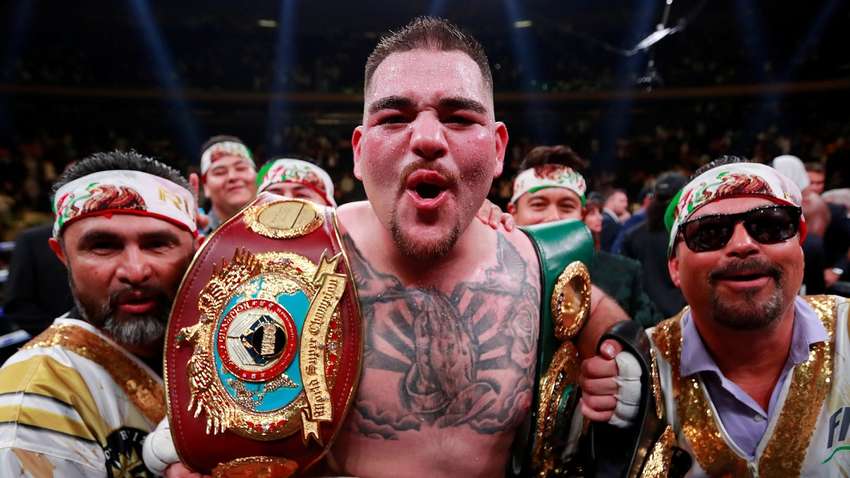 Чемпион мира в супертяжелом весе Энди Руис не собирается отдавать свои пояса Энтони Джошуа