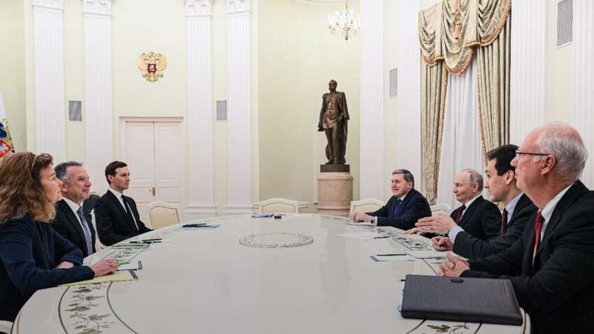 Зустріч Путіна з Віткоффом і Кушнером завершилася: перші подробиці Зустріч Путіна з Віткоффом і Кушнером завершилася: перші подробиці