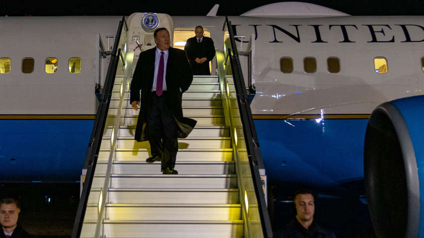 Майк Помпео прибыл в Украину