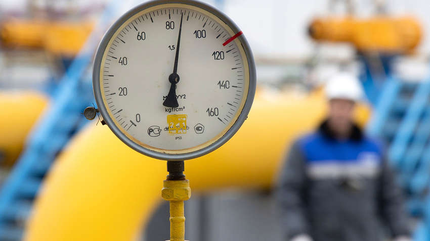 Газпром в серпні знизив видобуток газу на 34% Газпром в серпні знизив видобуток газу на 34%