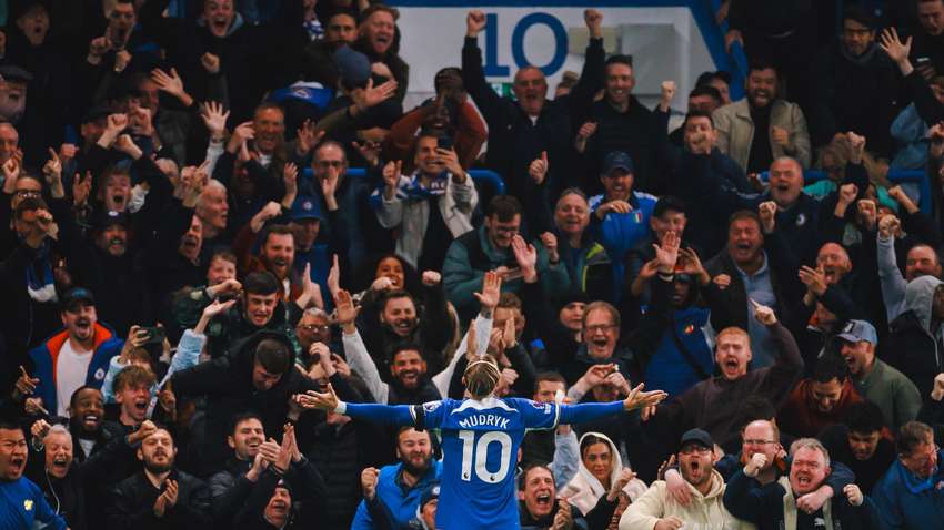 Удар или подача: Мудрик прокомментировал свой первый гол на Стэмфорд Бридж Удар или подача: Мудрик прокомментировал свой первый гол на Стэмфорд Бридж