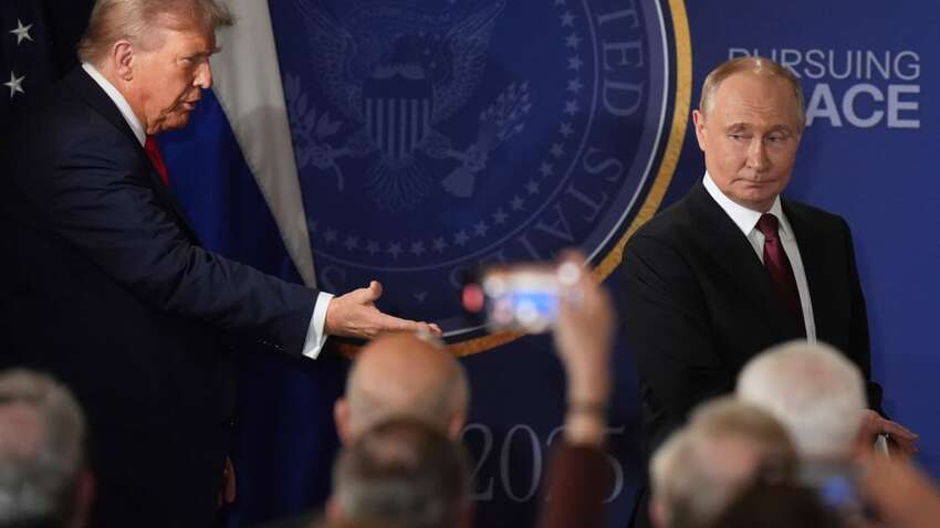 Встреча на Аляске: Трамп рассказал, почему с Путиным не удалось договориться Встреча на Аляске: Трамп рассказал, почему с Путиным не удалось договориться