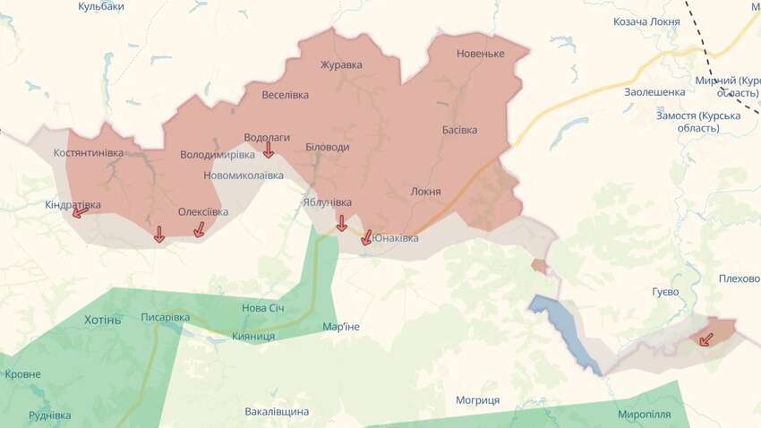 ЗСУ контратакує на Сумщині: що відбувається на прикордонні ЗСУ контратакує на Сумщині: що відбувається на прикордонні