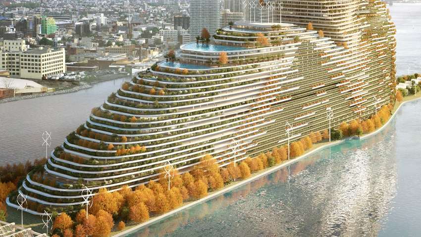 У Нью-Йорку з'явиться хмарочос, здатний поглинати вуглекислий газ У Нью-Йорку з'явиться хмарочос, здатний поглинати вуглекислий газ