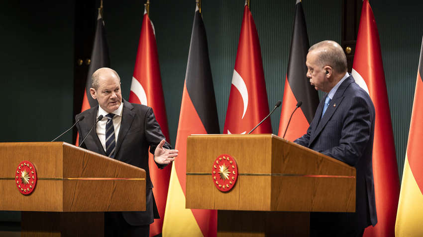 Шольц звернувся до Ердогана із закликом розширити НАТО Шольц звернувся до Ердогана із закликом розширити НАТО