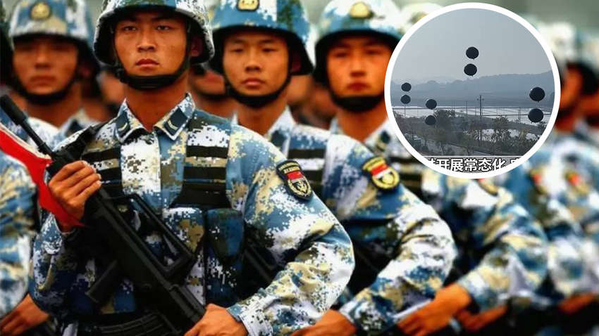 Китай тестує нову систему ППО. Це таємничі чорні повітряні кульки