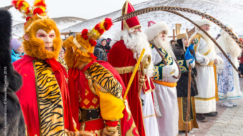 Буддисты  встречают Новый год по лунному календарю