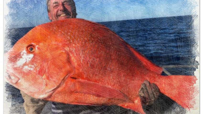 «Рыба мечты»: рыбак в Австралии вытащил гигантский улов (ФОТО)