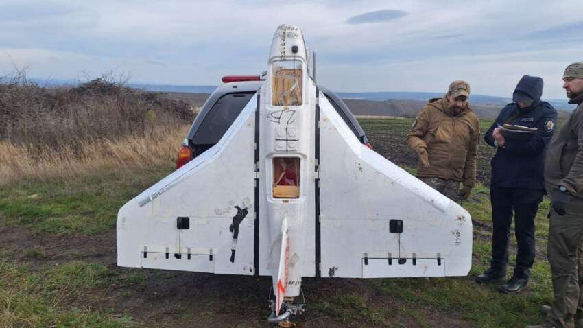 В Молдове упал российский беспилотник «Гербера»: над страной в тот день пролетало шесть дронов