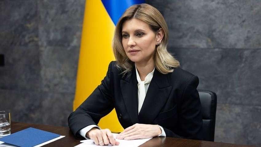 Перша леді України Олена Зеленська: "Ми в біді" Перша леді України Олена Зеленська: "Ми в біді"