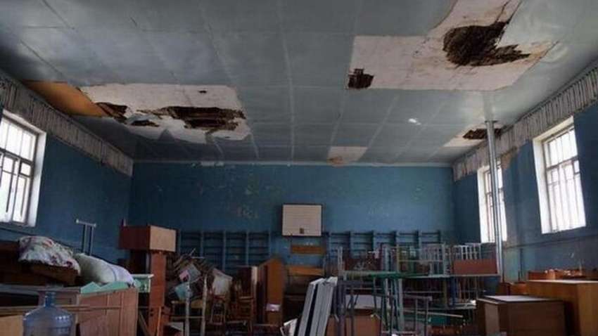 Более полусотни украинских школ признаны аварийными