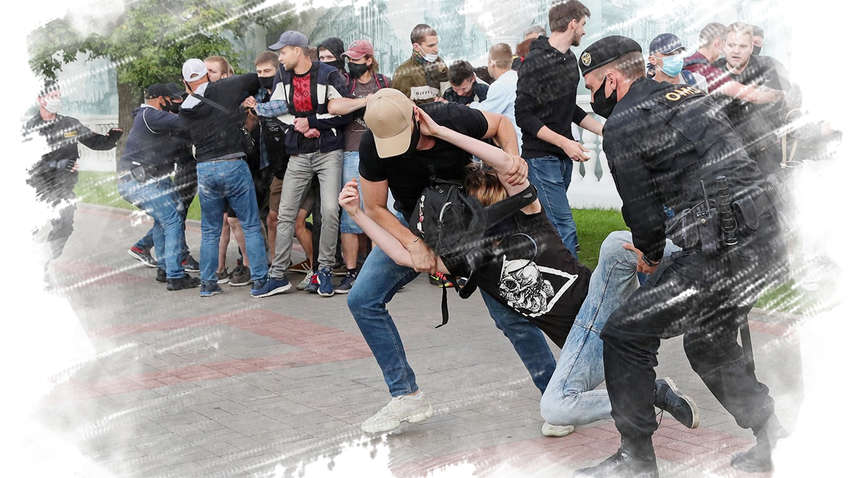 В Беларуси проходят акции в поддержку незарегистрированных кандидатов: уже задержаны больше 70 человек