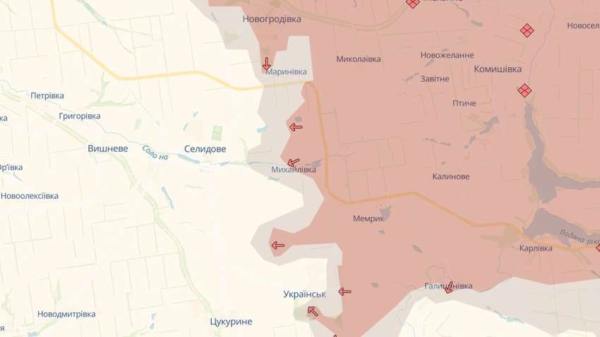 Окупанти мають просування практично на всіх ділянках фронту – мапа