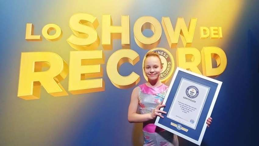 11-річна акробатка із Подольська здивувала весь світ