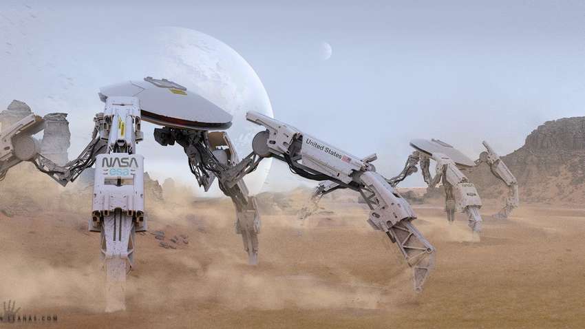 Американское космическое агентство NASA разрабатывает робота-оборотня