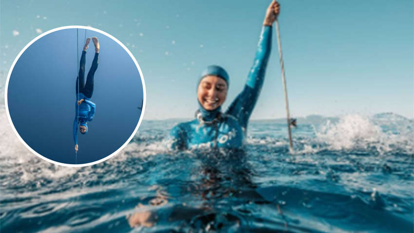 Украинка установила мировой рекорд по погружению без ластов: какая глубина 