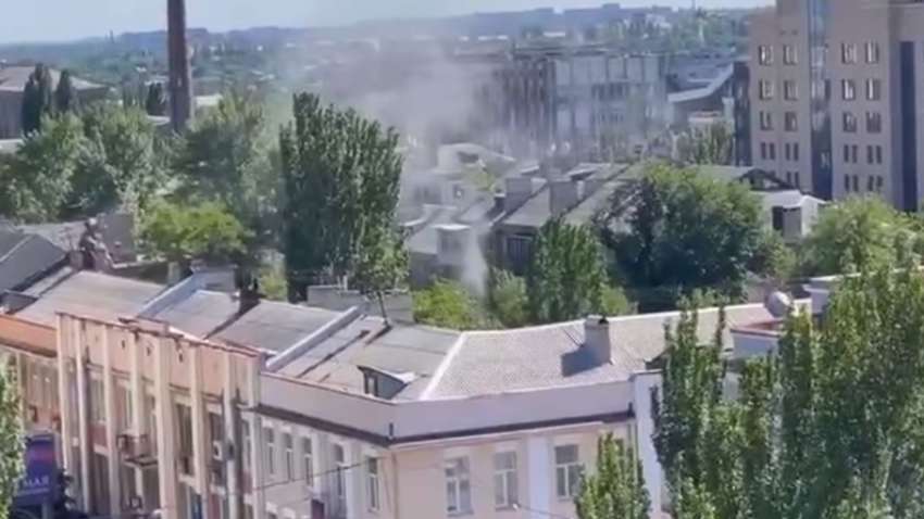 Возле офиса Пушилина в оккупированном Донецке прогремели взрывы (ВИДЕО) 