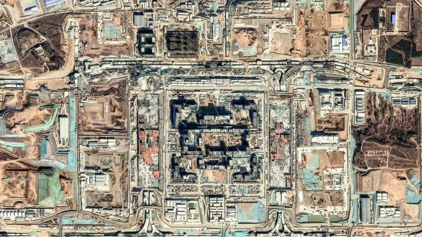 "Бункер будущего": в Китае строят гигантский военный комплекс, который станет аналогом Пентагона "Бункер будущего": в Китае строят гигантский военный комплекс, который станет аналогом Пентагона