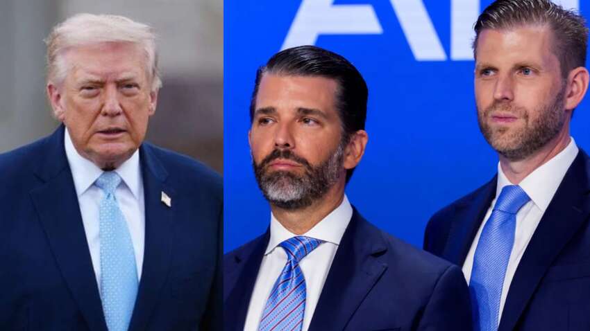 Курьез дня: Трамп пошутил о "тройничке" со своими двумя сыновьями (ВИДЕО) Курьез дня: Трамп пошутил о "тройничке" со своими двумя сыновьями (ВИДЕО)
