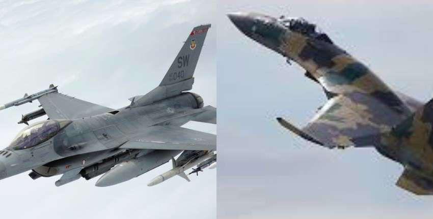 В небе и на земле: ключевые различия между Су-35 и F-16 