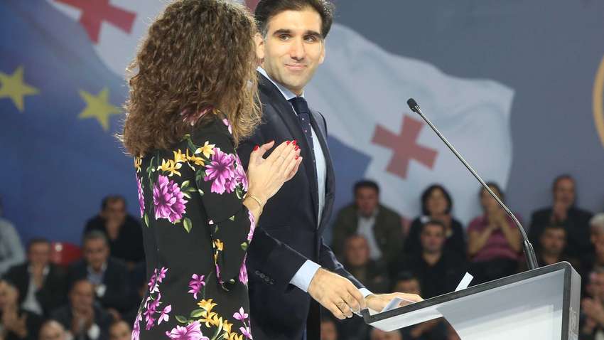 Сын президента Грузии получил работу у  Макрона