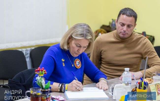 Президент TAPS приехала в Каменское: мэр города Белоусов рассказал детали