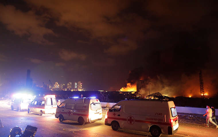 Взрыв в Бейруте: что известно на данный момент Взрыв в Бейруте: что известно на данный момент