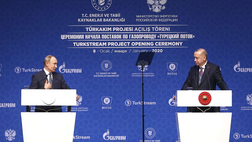 Путін з Ердоганом запустили "Турецький потік"