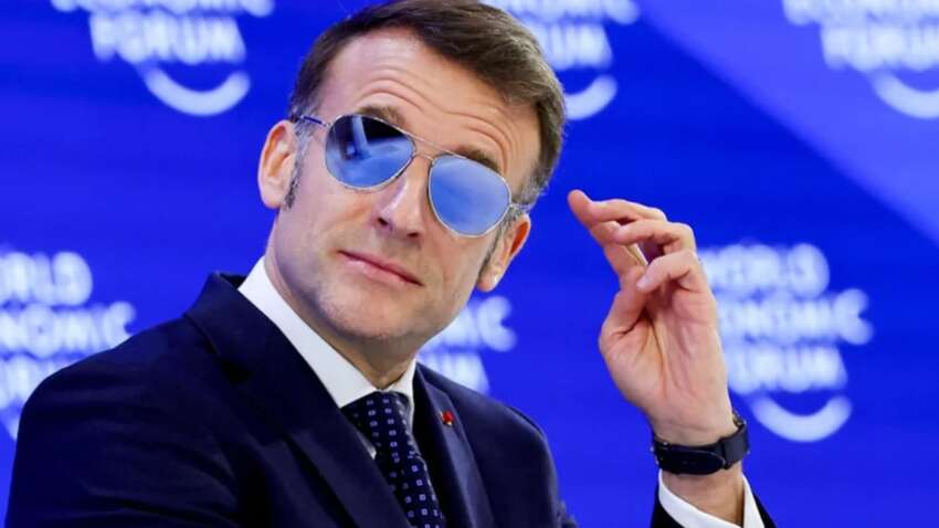 Окуляри Макрона зламали інтернет: ціна зросла майже на третину